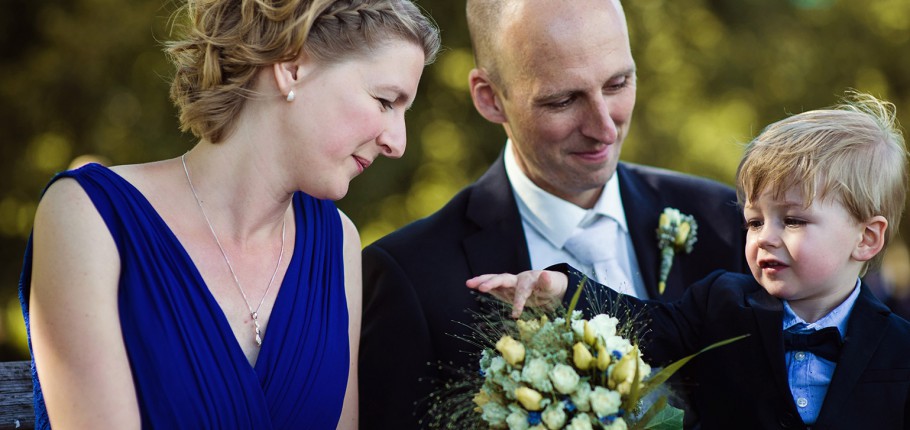 Hochzeit in Hamburg – Bride in blue